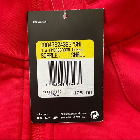 NIKE AMBASSADOR JACKET-MENS SMALL - Picture 5 of 5